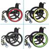 Non-Slip, Wear-Resistant Wheelchair Push Rim Covers for 22/24-Inch Rear Wheels view 4