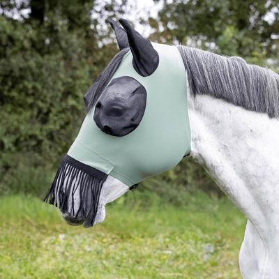 Twin Fit Flexi FR, SH Fly Mask, Olive