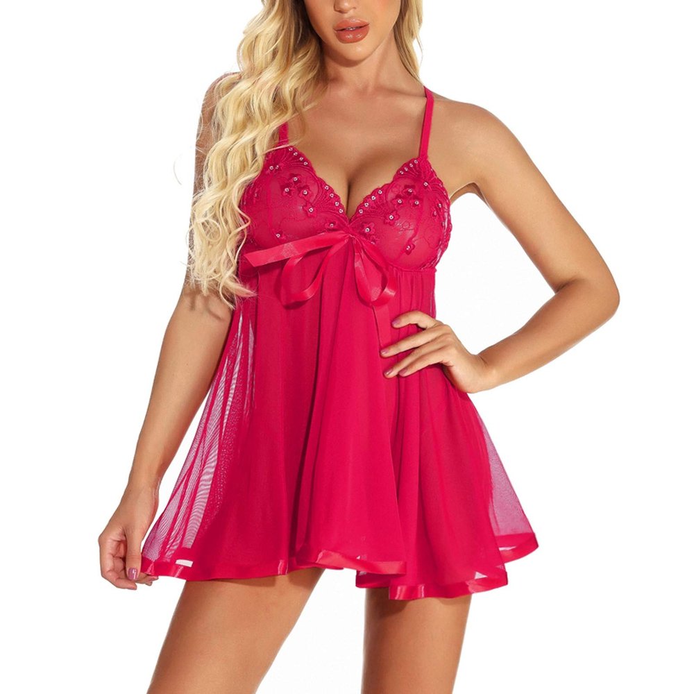 Generic Women's Lingerie Set, 2-Pack Babydoll Sleepwear
