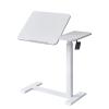 Height-Adjustable Overbed Table with Swivel Hidden Casters view 1