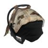 Baby Car Seat Cover with Butterfly and Cello Print view 4
