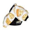 Baby Seat Cover with Cute Cheese Print, Soft Nursing Cover for Girls and Boys view 3