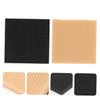 GOOHOCHY Tuli Non-Slip Rubber Heel Pads, Cuttable, Wear-Resistant, Quiet, 4-Piece Set for High Heels view 4