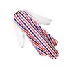 Striped Non-Stick Hairdressing Cape with Sleeves for Salon and Home view 1