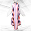 Striped Non-Stick Hairdressing Cape with Sleeves for Salon and Home view 2