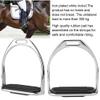 Iron Stirrup with Rubber Pad for English Saddles view 3