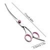 Dog Grooming Scissors - Curved Trimming Shears view 2