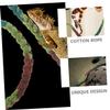 HAPINARY 2-Piece Cotton Rope Climbing Vines for Reptiles and Hermit Crabs view 3