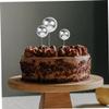 TINEASUR 108-Piece Silver Mini Ball Cake Decorations with Foam and Wire for Birthdays, Dessert Tables, and Family Celebrations view 4