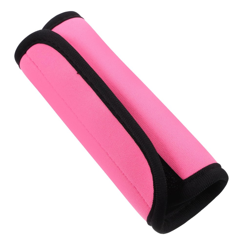 Luggage Handle Cover for Suitcases and Trolleys, 1 Pc, Neoprene, Pink