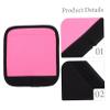 Luggage Handle Cover for Suitcases and Trolleys, 1 Pc, Neoprene, Pink view 2
