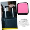 Luggage Handle Cover for Suitcases and Trolleys, 1 Pc, Neoprene, Pink view 3