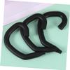 Healvian 20-Pack Black Silicone Mask Ear Saver Hooks with Adjustable Ear Loops view 2