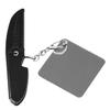 Folding Beard Comb for Men, Fine Teeth, Black, Christmas Event view 1
