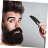 Folding Beard Comb for Men, Fine Teeth, Black, Christmas Event view 4