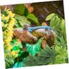 BESPORTBLE 3-Piece Artificial Reptile Plants, Plastic, Natural-Looking, Easy to Install view 4