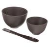Silicone Face Mask Bowl and Stirring Stick, Foldable, Heat-Resistant view 1