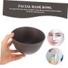 Silicone Face Mask Bowl and Stirring Stick, Foldable, Heat-Resistant view 2