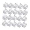 Acrylic Artificial Ice Cubes, Irregular Square, 50 Pieces view 1