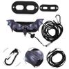 Reptile Harness with Leash, Bat Design view 2