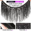 Human Hair Extensions, Water Wave Bundles with 4x4 Closure, 20/22/24 in with 18 in Closure view 3