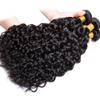 Human Hair Extensions, Water Wave Bundles with 4x4 Closure, 20/22/24 in with 18 in Closure view 4