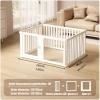 Extra-Wide Pet Gate and Dog Playpen, Expandable Plastic Puppy Pen, Whelping Box view 2