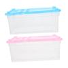 2 Plastic Reptile Boxes, Portable and Ventilated view 1