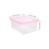 2 Plastic Reptile Boxes, Portable and Ventilated view 2