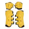 Pyhodi Horse Tendon Boots, Open-Front Jumping Boots with Ventilation Holes view 1