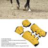 Pyhodi Horse Tendon Boots, Open-Front Jumping Boots with Ventilation Holes view 3