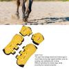 Pyhodi Horse Tendon Boots, Open-Front Jumping Boots with Ventilation Holes view 4