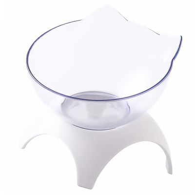 SEWOART Slanted Pet Bowl with Neck Guard