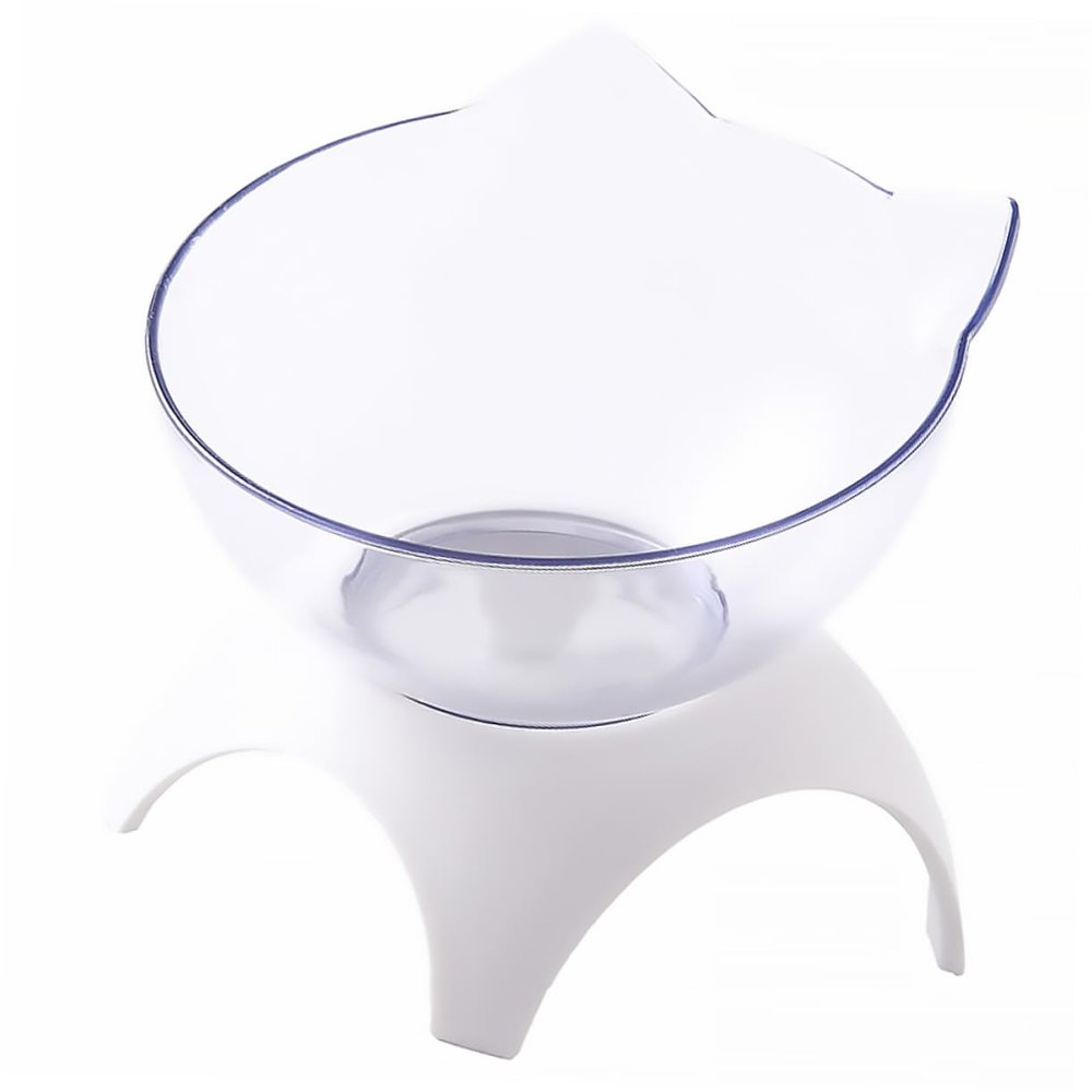 SEWOART Slanted Pet Bowl with Neck Guard