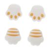 4-Pack White Plastic Table Corner Protectors for Tables and Walls view 1