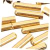 STOBOK 50-Piece Copper Shoelace Tips, Replacement Aglets and Cord Stoppers view 4