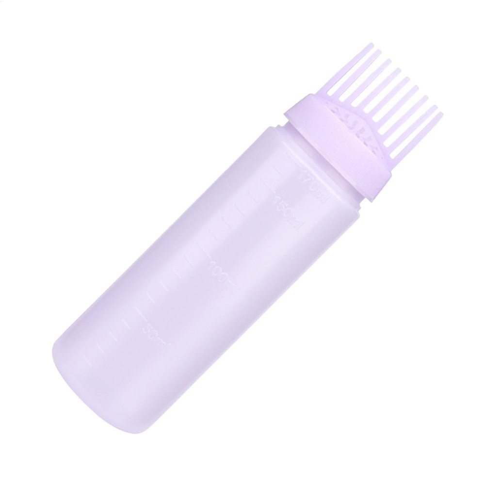 Root Comb Applicator Bottle, Hair Dye Bottle with Comb