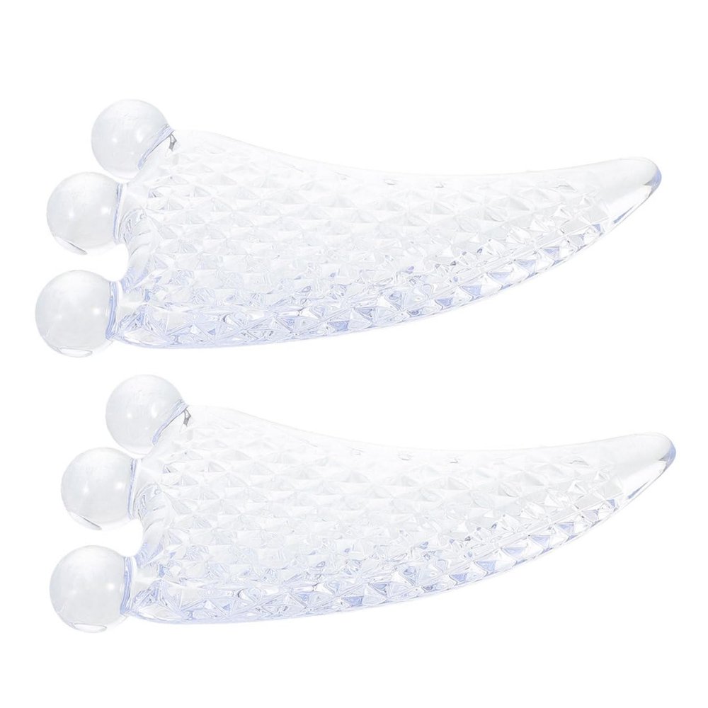 GANAZONO 2-Piece Resin Gua Sha Scrapers for Facial and Neck Massage