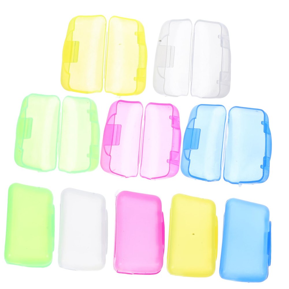 BAZEITFLOW 20-Piece Toothbrush Protective Cap Set, Dustproof Travel Covers
