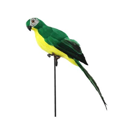 Artificial Parrots, Realistic Garden Decoration, 25 cm
