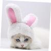 INOOMP Bunny Ear Hat for Cats view 4
