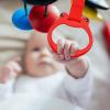 Baby Pull-Up Rings for Playpens, Ergonomic Grasp Training Accessory view 2