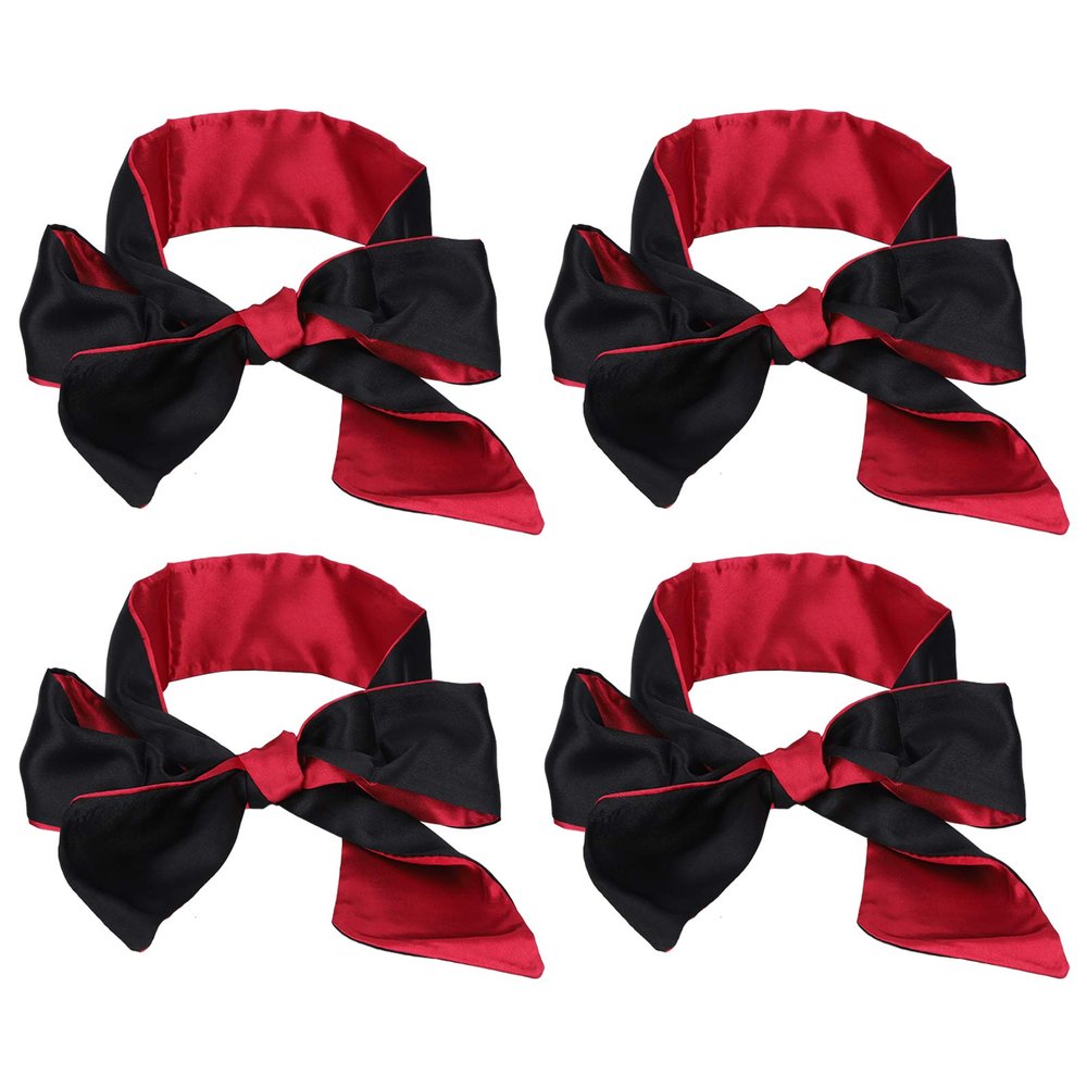 Silk Sleep Mask - 4 Pack