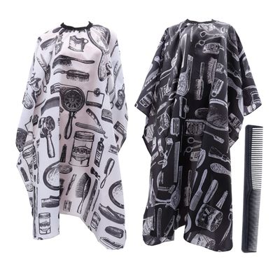 3-Piece PVC Barber Capes for Haircuts