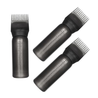 160 ml Root Applicator Bottles, PP, Black, 3-Pack