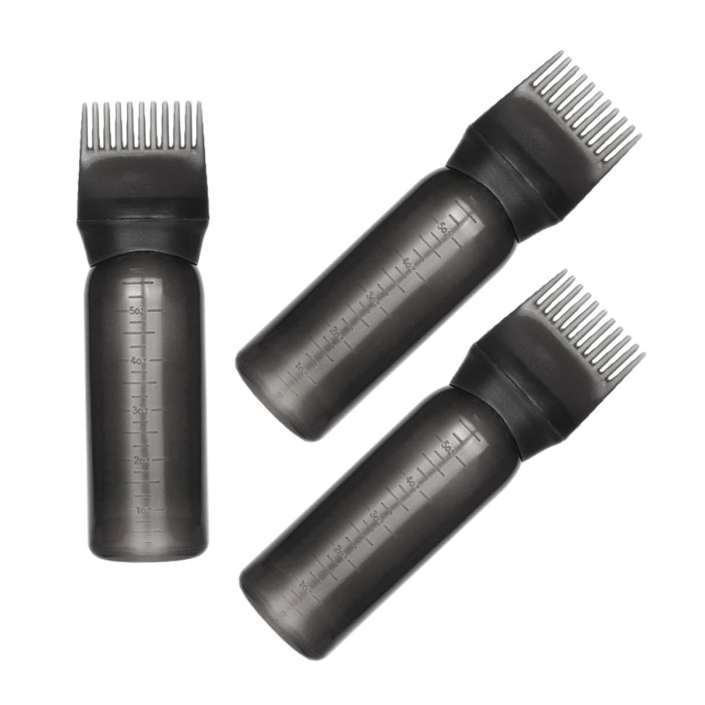 160 ml Root Applicator Bottles, PP, Black, 3-Pack