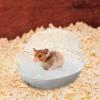 Transparent Hamster Sand Bath with Scoop view 2