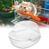 Transparent Hamster Sand Bath with Scoop view 3