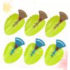 TOPBATHY 6-Piece Faucet Extender with Grooved Design, Leaf-Shaped Sink Accessory view 3