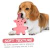 Kisangel Latex Pig-Shaped Squeaky Chew Toy for Small Dogs view 3